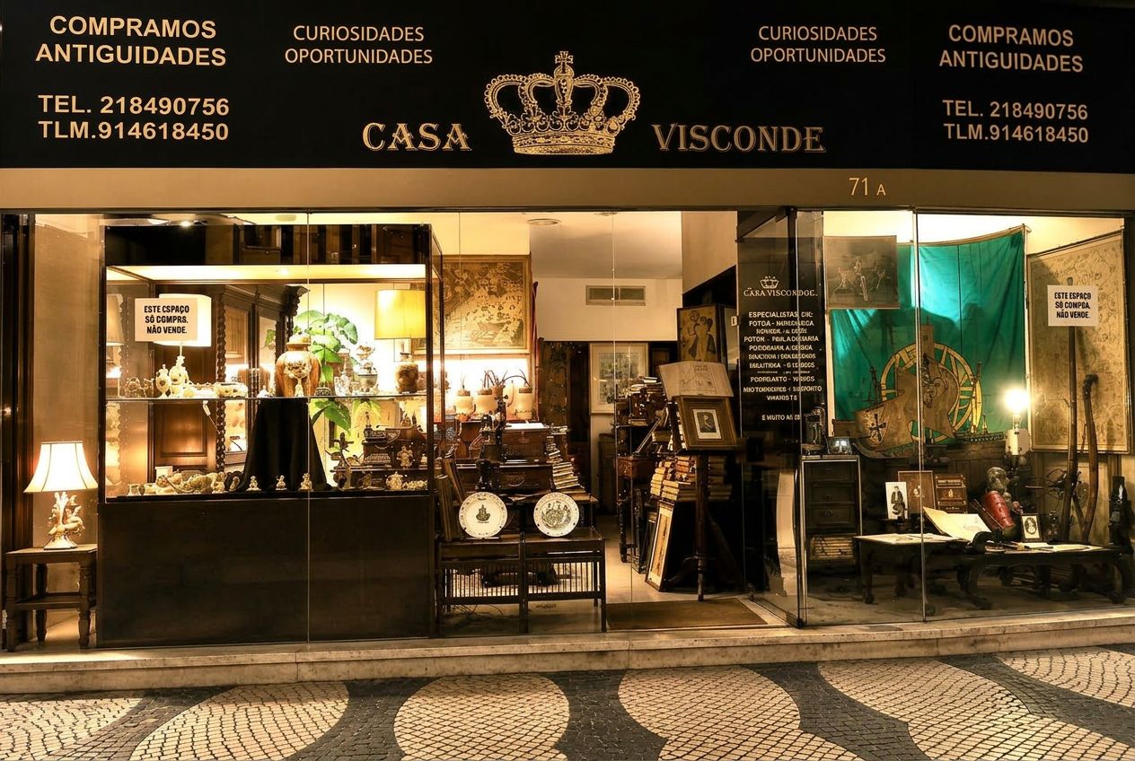 Loja Casa Visconde Antiguidades em Lisboa